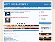Tablet Screenshot of abdullahcicek.com